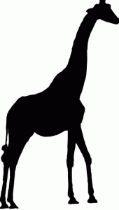 Krafttier Giraffe